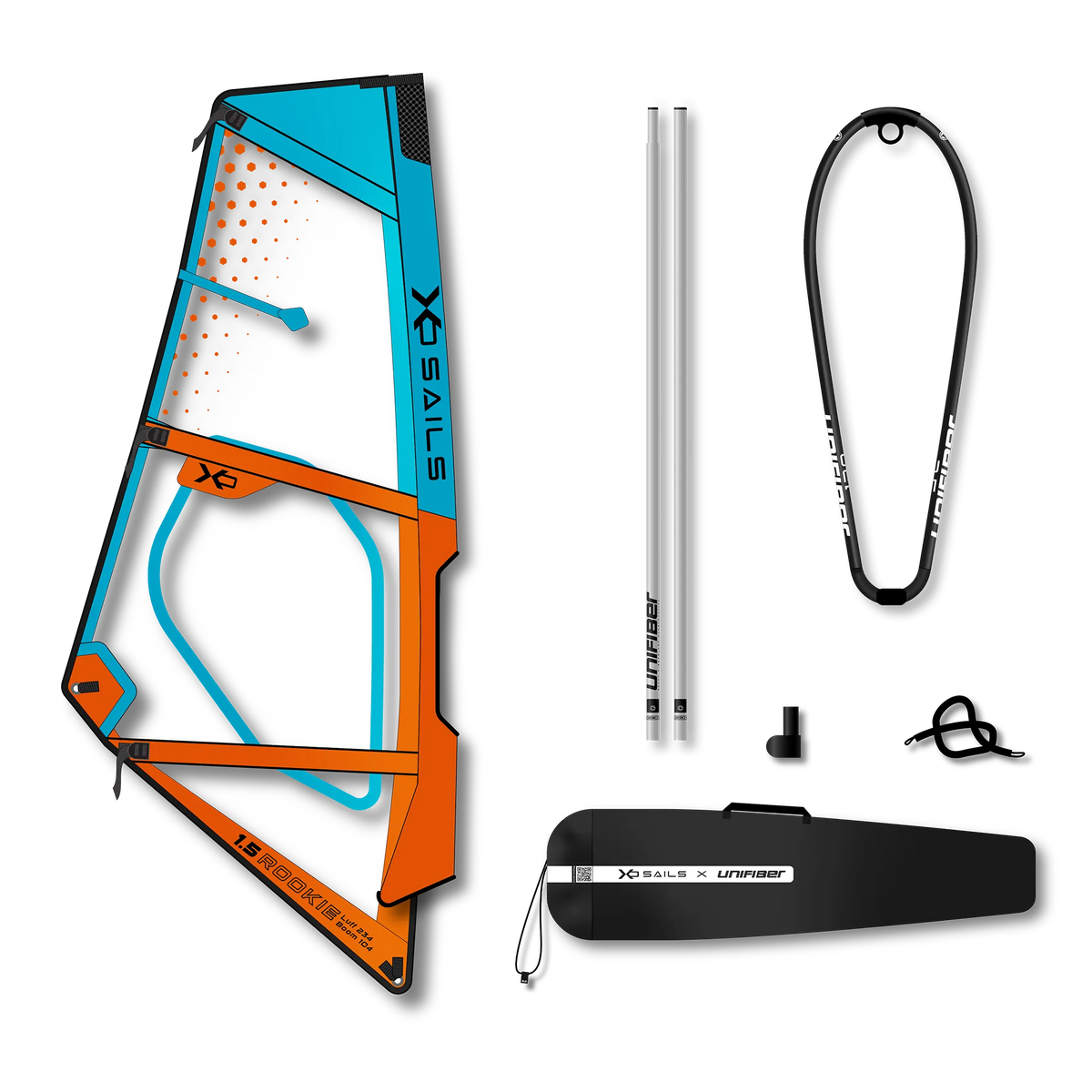 Rookie Monofilm Complete Rig ALU 1 5
