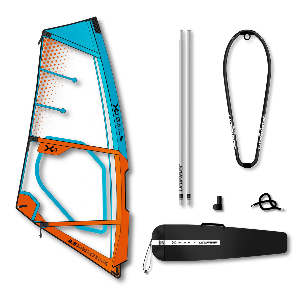 Rookie Monofilm Complete Rig ALU 2 5