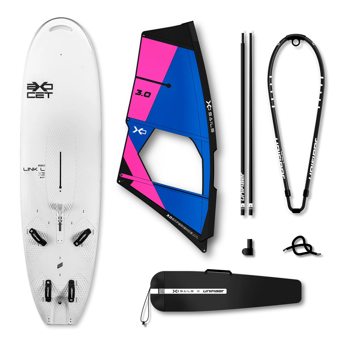 Link V5 AST M & XO Sails Experience TR Rig EPX 3.0