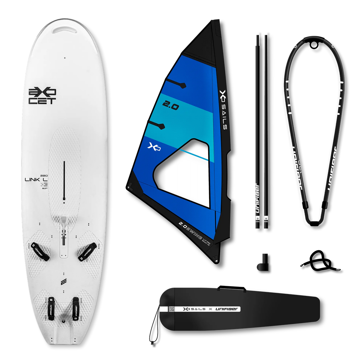 Link V5 AST M & XO Sails Swing Rig ALU 2.0