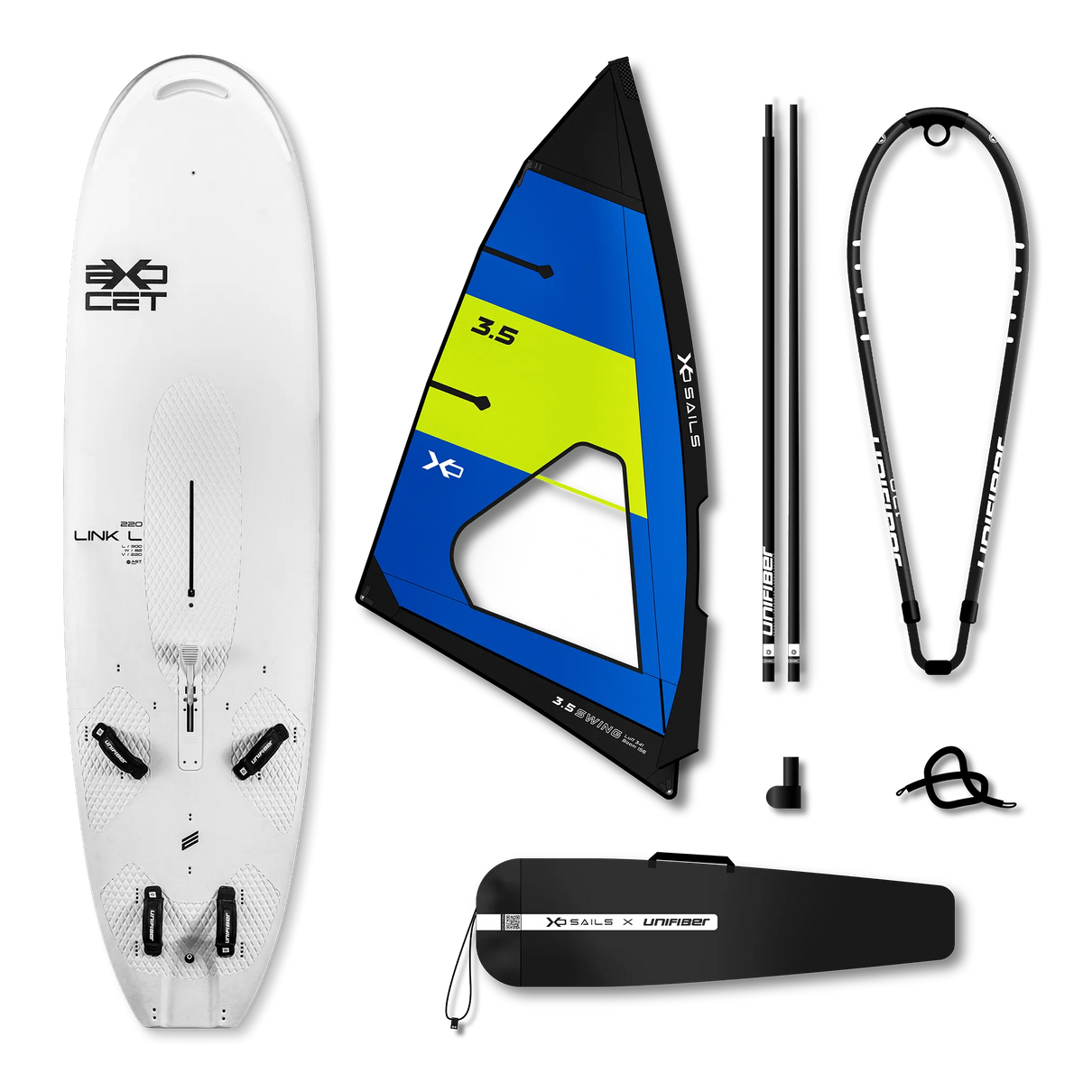 Link V5 AST M & XO Sails Swing Rig EPX 3.5