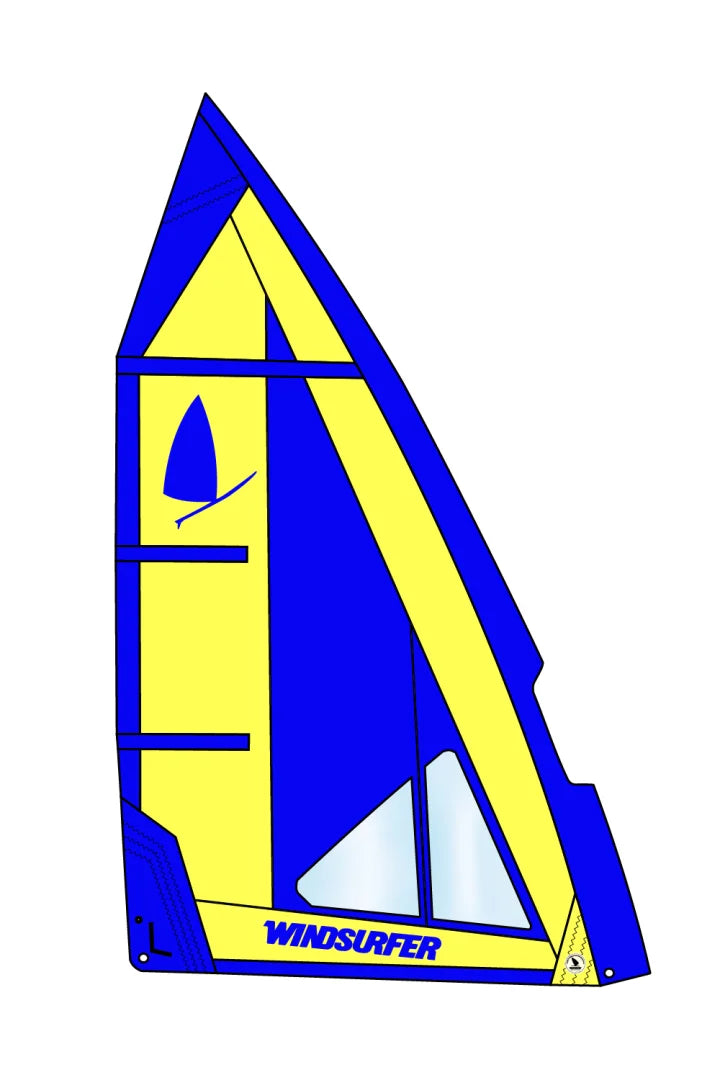 Windsurfer LT by Exocet Sail 5,7 Blue/Yellow