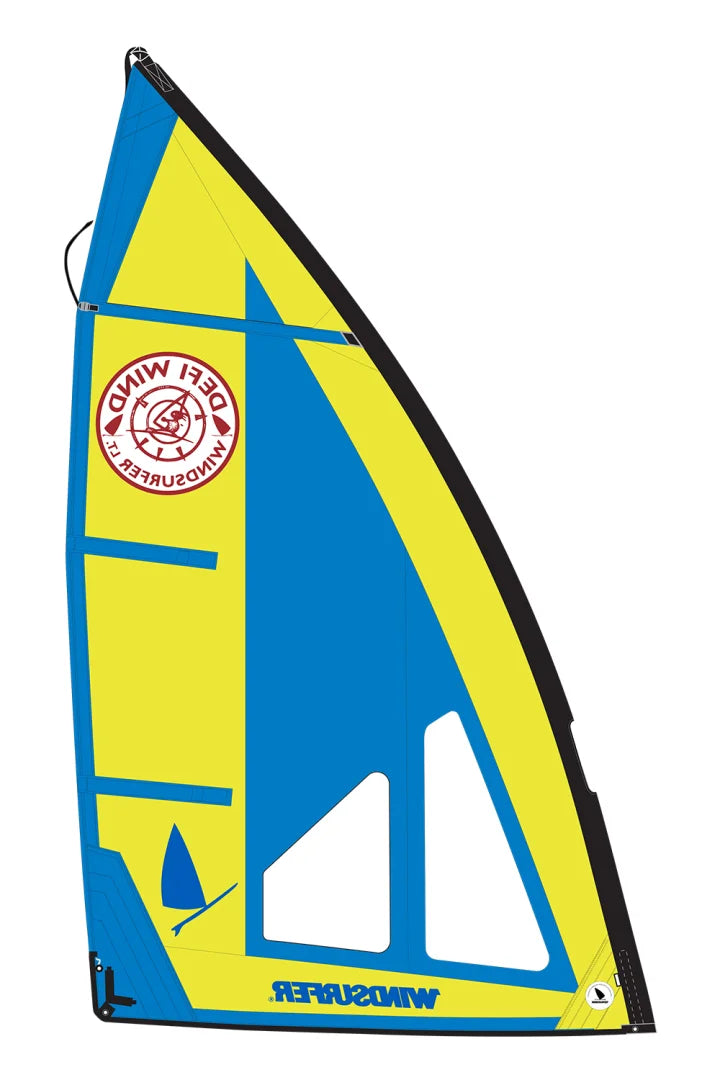 Windsurfer LT by Exocet Defi Wind Sail 5.7 Blue Yellow