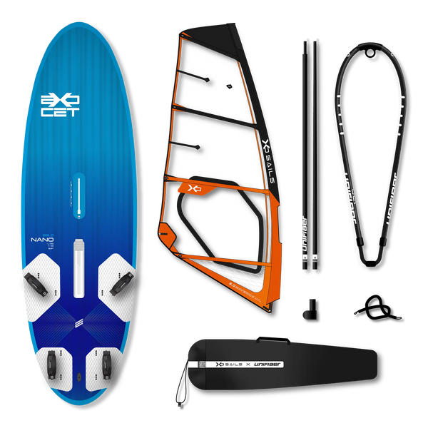 Nano V4 Daggerboard AST 155 & XO Sails Maverick Rig 5.0