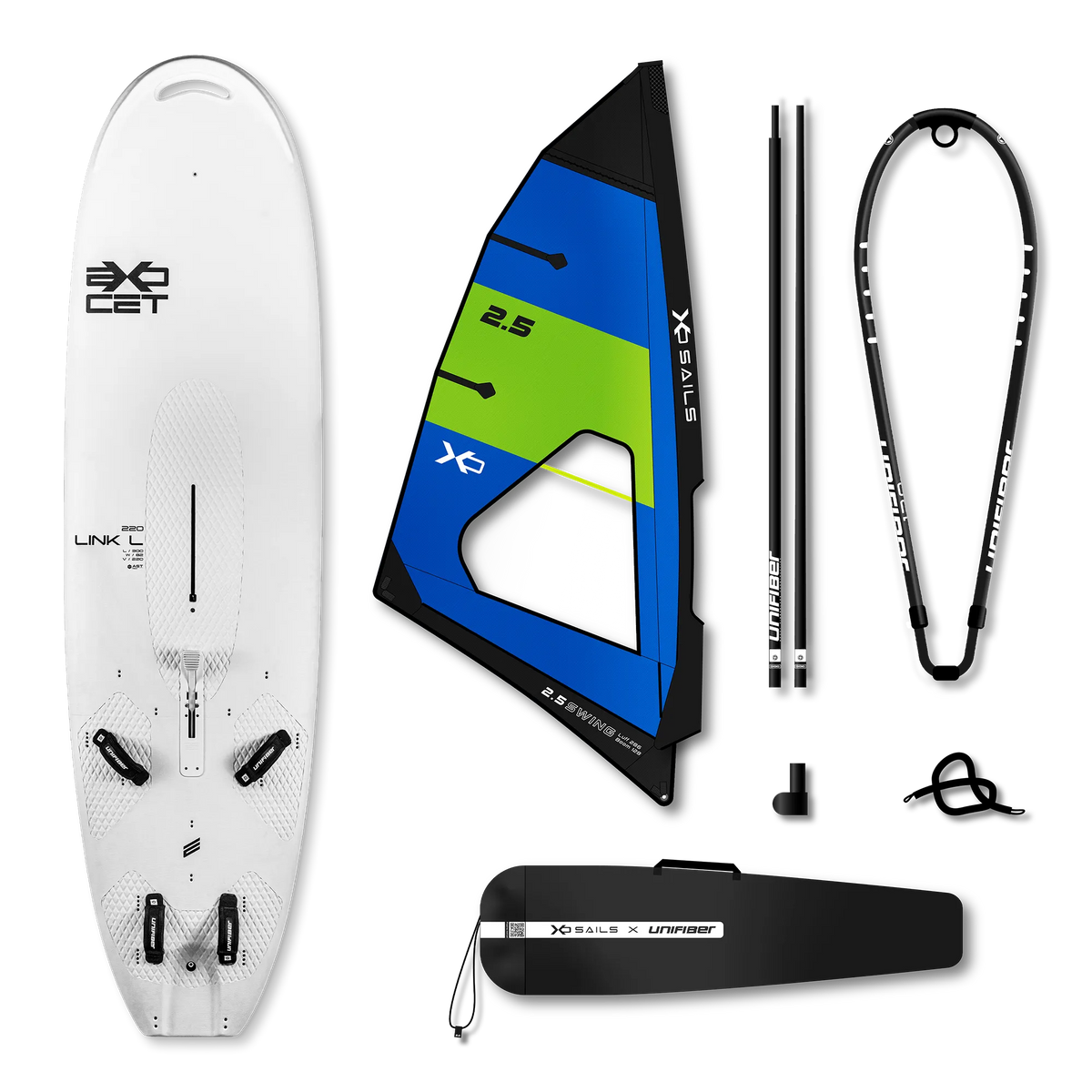Link V5 AST L & XO Sails Swing Rig EPX 2.5