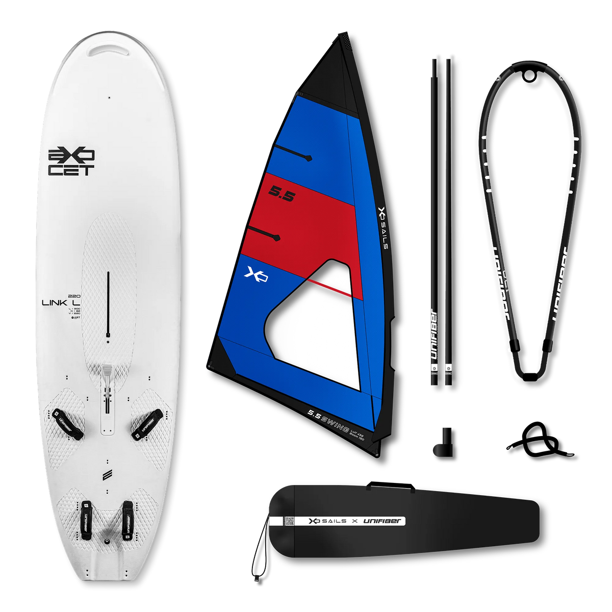 Link V5 AST L & XO Sails Swing Rig EPX 5.5