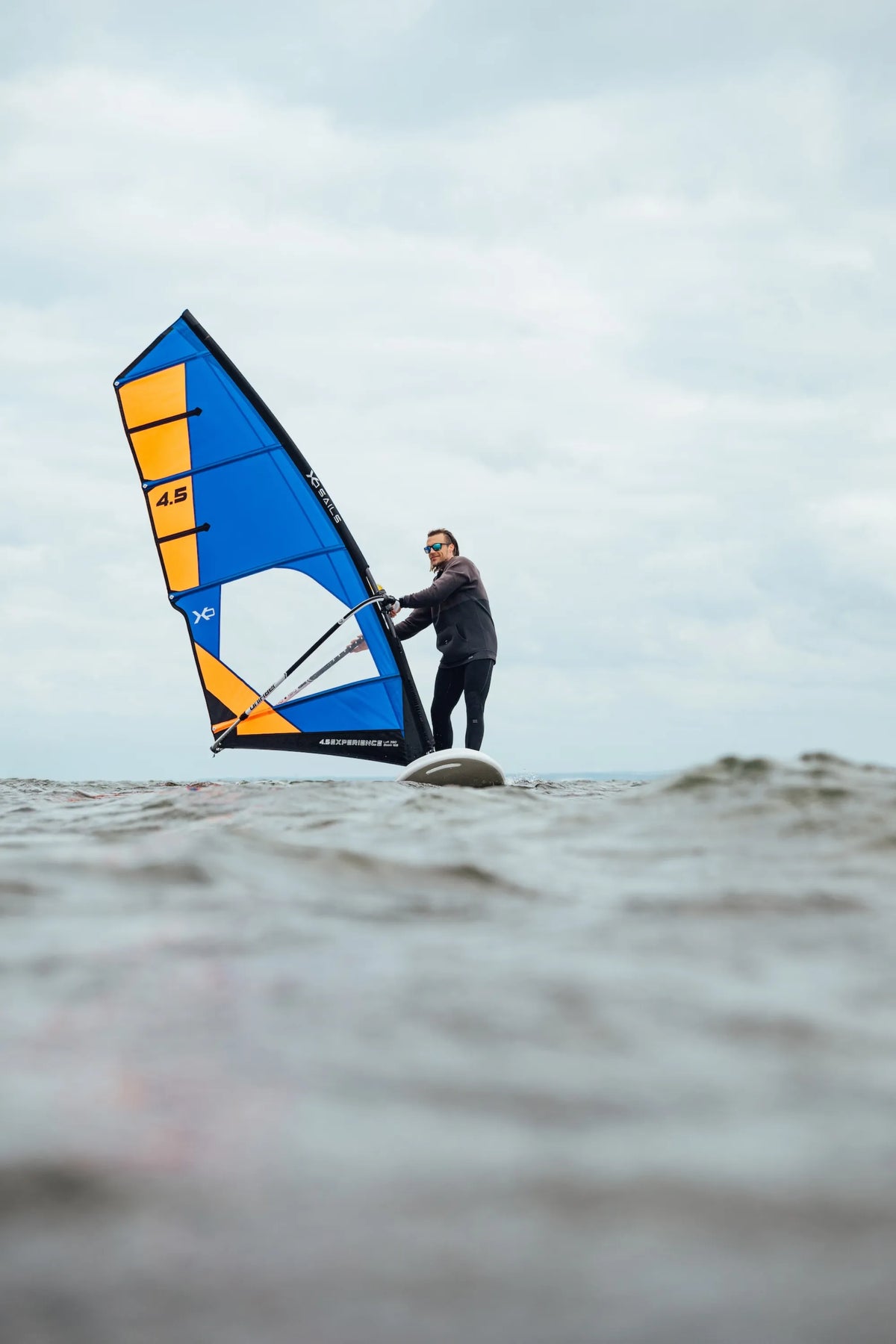 Experience TR Dacron Complete Rig EPX 4.5 -- in-water riding (3/3)