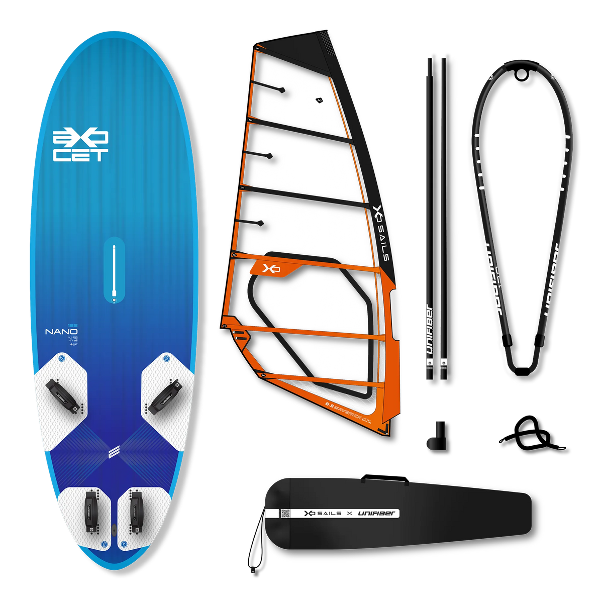 Nano V4 AST 135 & XO Sails Maverick Rig 7.3