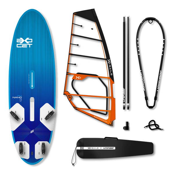 Nano V4 Daggerboard AST 155 & XO Sails Maverick Rig 5.8