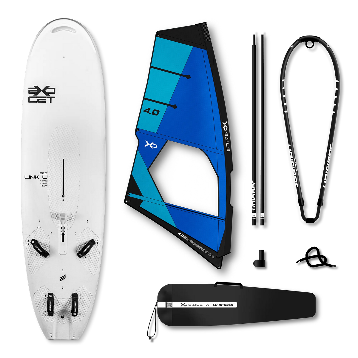 Link V5 AST M & XO Sails Experience TR Rig EPX 4.0