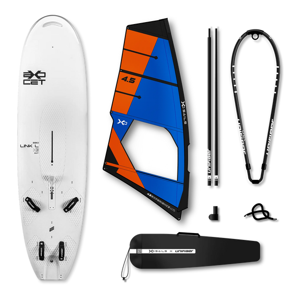 Link V5 AST M & XO Sails Experience TR Rig EPX 4.5