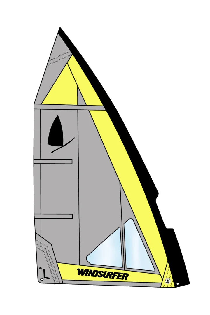 Windsurfer LT by Exocet Sail 5,7 Yellow/Grey