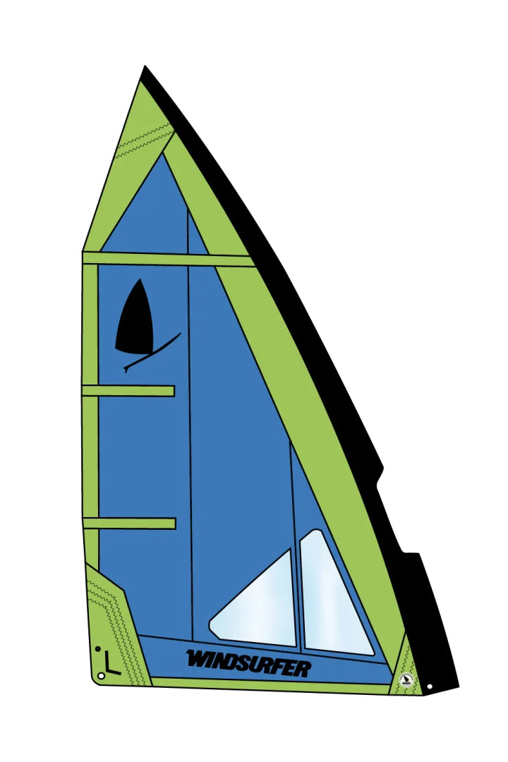 Windsurfer LT by Exocet Sail 5,7 Blue/Green