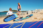 Oxygen iWindSup (FCD) 10'7" & Glide 5.5 Rig + Paddle + Leash Windsup Pack Unifiber
