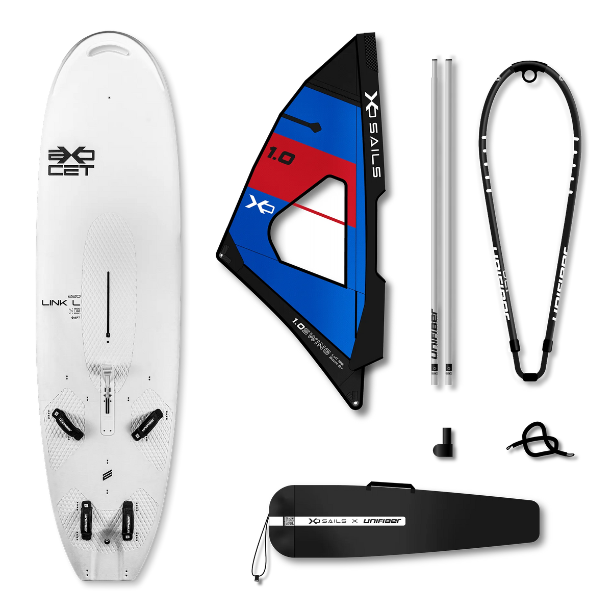Link V5 AST L & XO Sails Swing Rig ALU 1.0