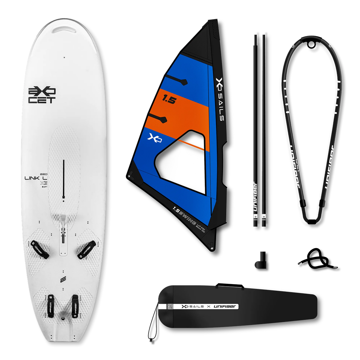 Link V5 AST L & XO Sails Swing Rig EPX 1.5