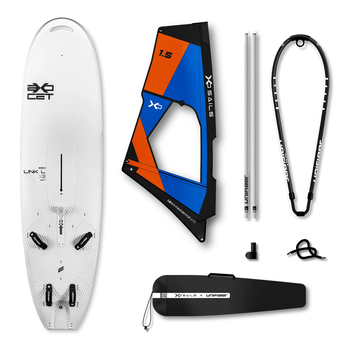 Link V5 AST L & XO Sails Experience TR Rig ALU 1.5