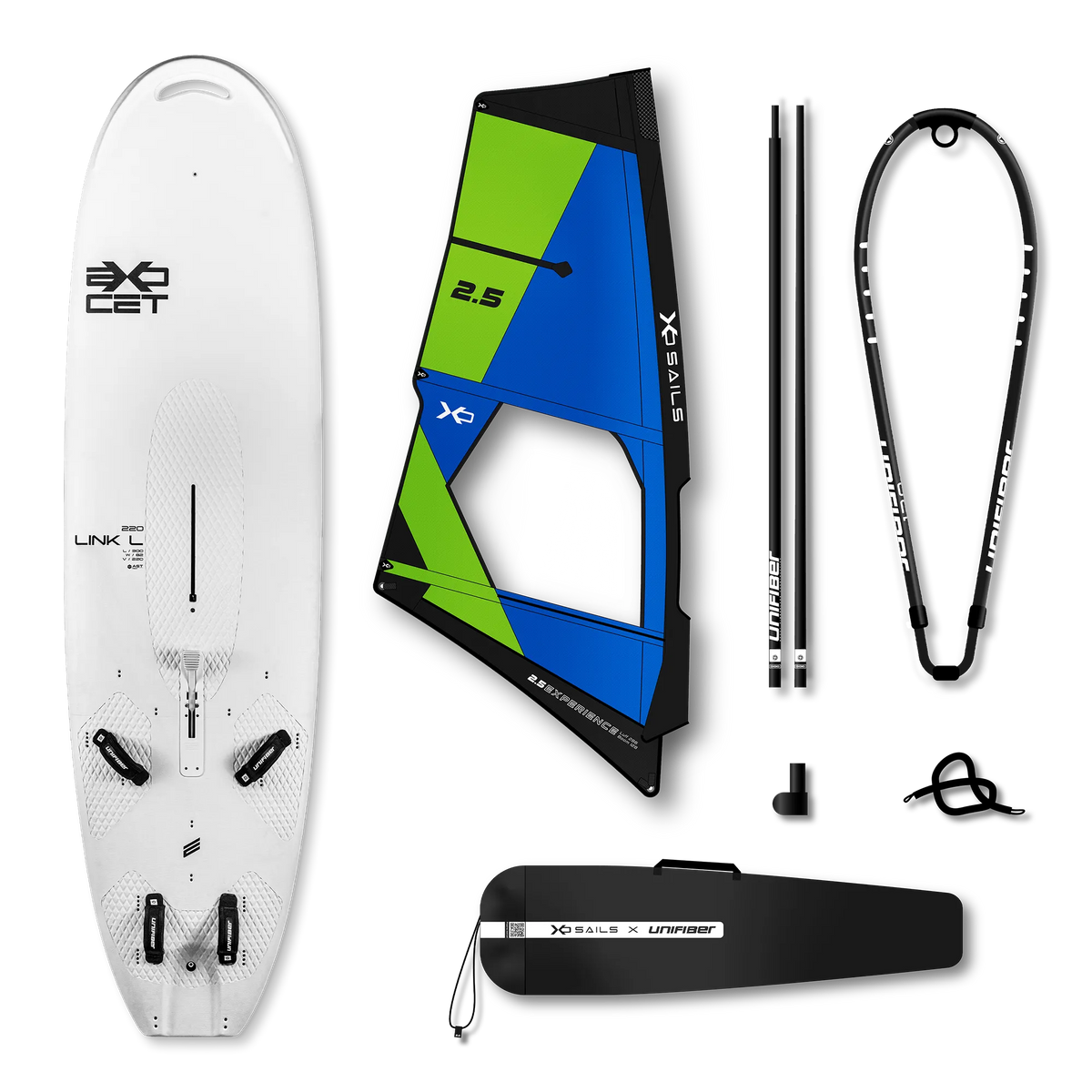 Link V5 AST L & XO Sails Experience TR Rig EPX 2.5