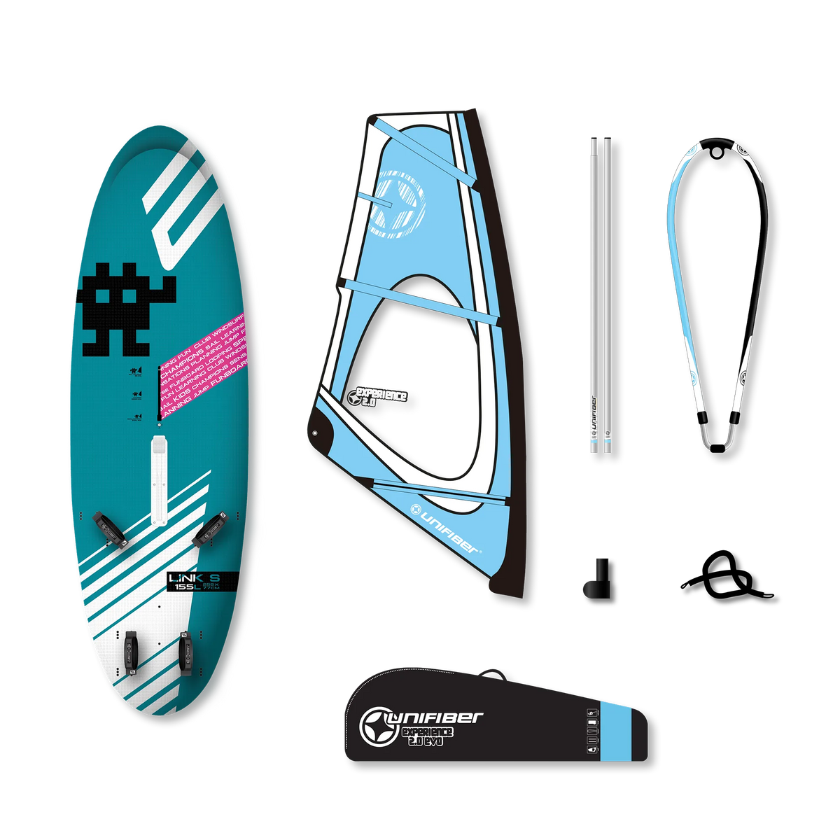 Link V4 AST S & Unifiber Experience EVO Dacron Rig 2.0