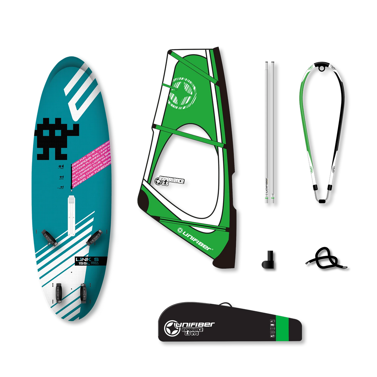 Link V4 AST S & Unifiber Experience EVO Dacron Rig 2.5