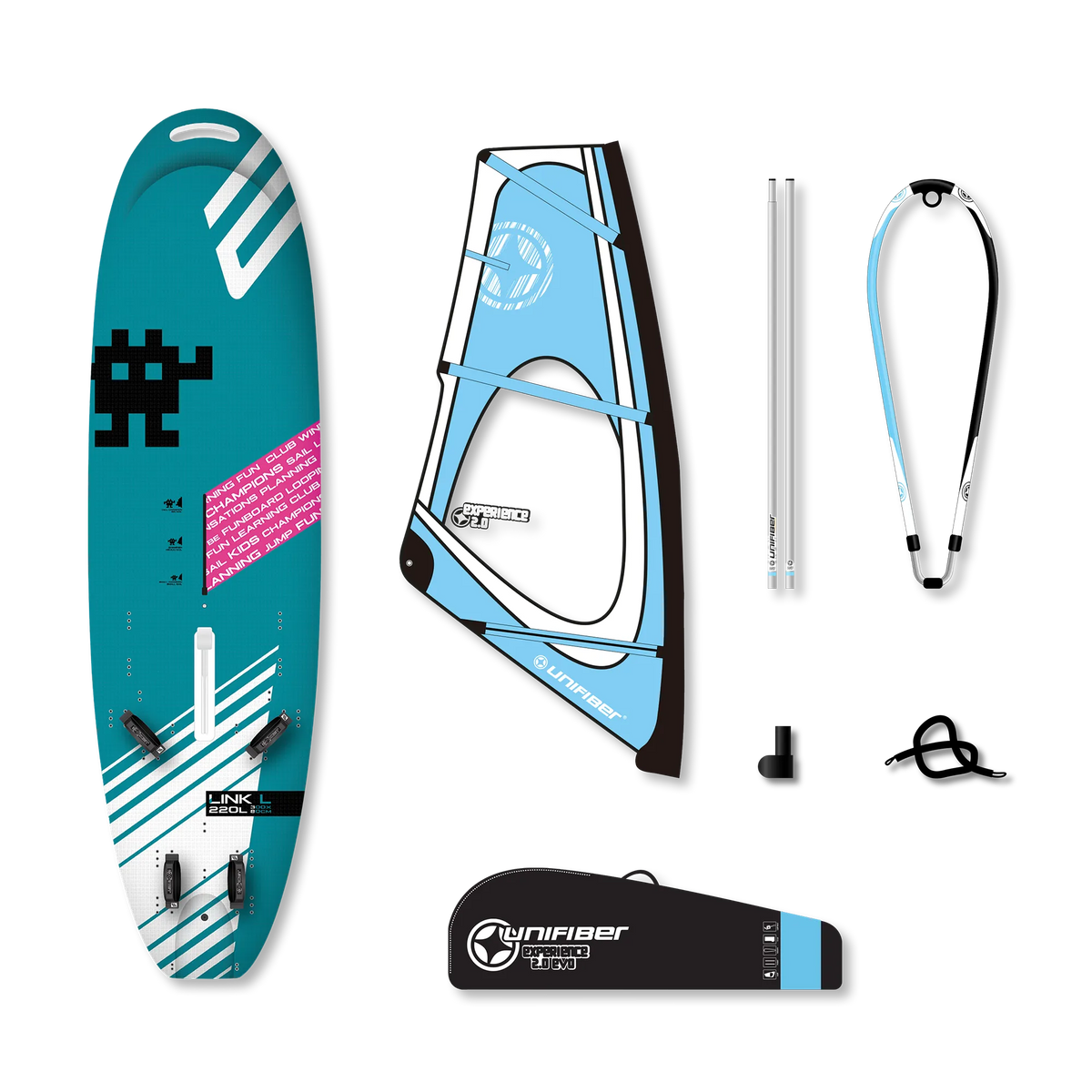 Link V4 AST L & Unifiber Experience EVO Dacron Rig 2.0