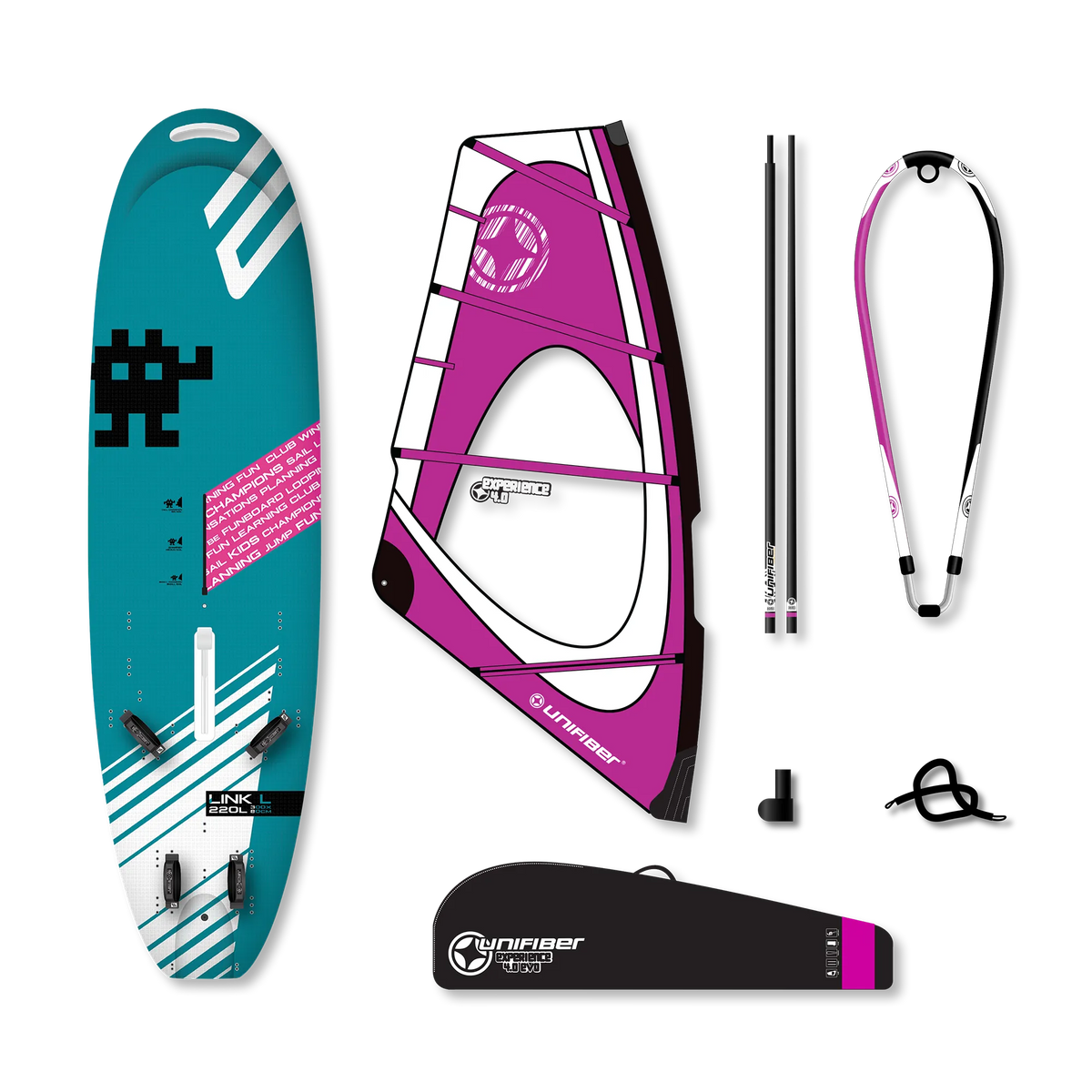 Link V4 AST L & Unifiber Experience EVO Dacron Rig 4.0