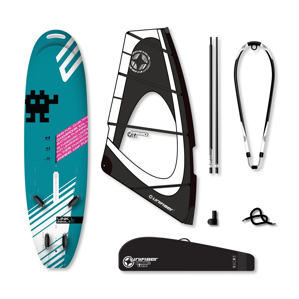 Link V4 AST L & Unifiber Experience EVO Dacron Rig 5.0