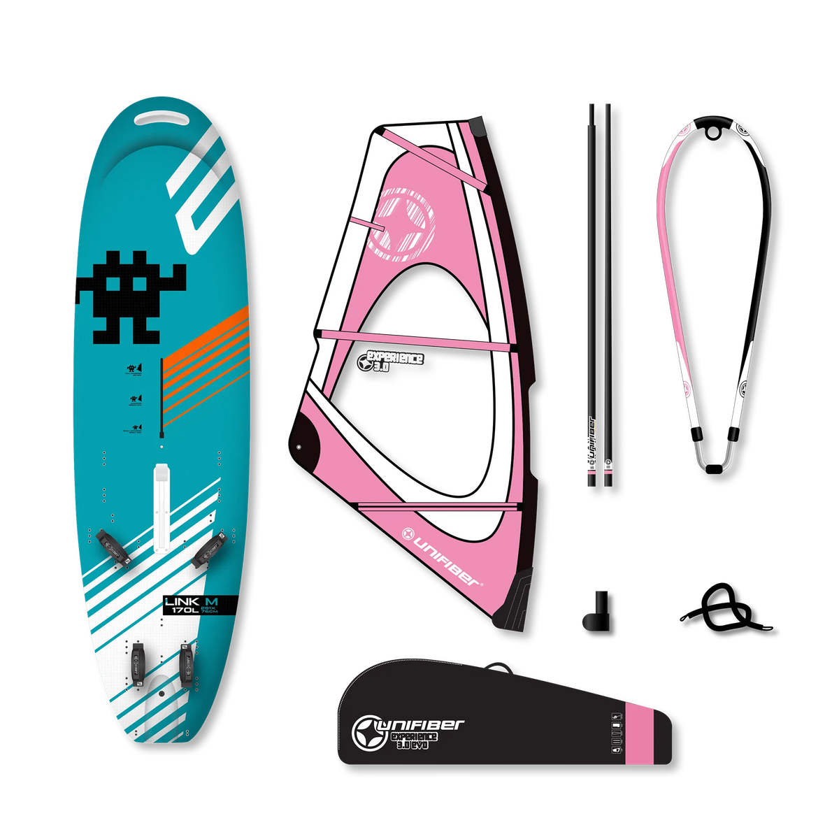 Link V4 USA Graphics AST M & Unifiber Experience EVO Dacron Rig 3.0
