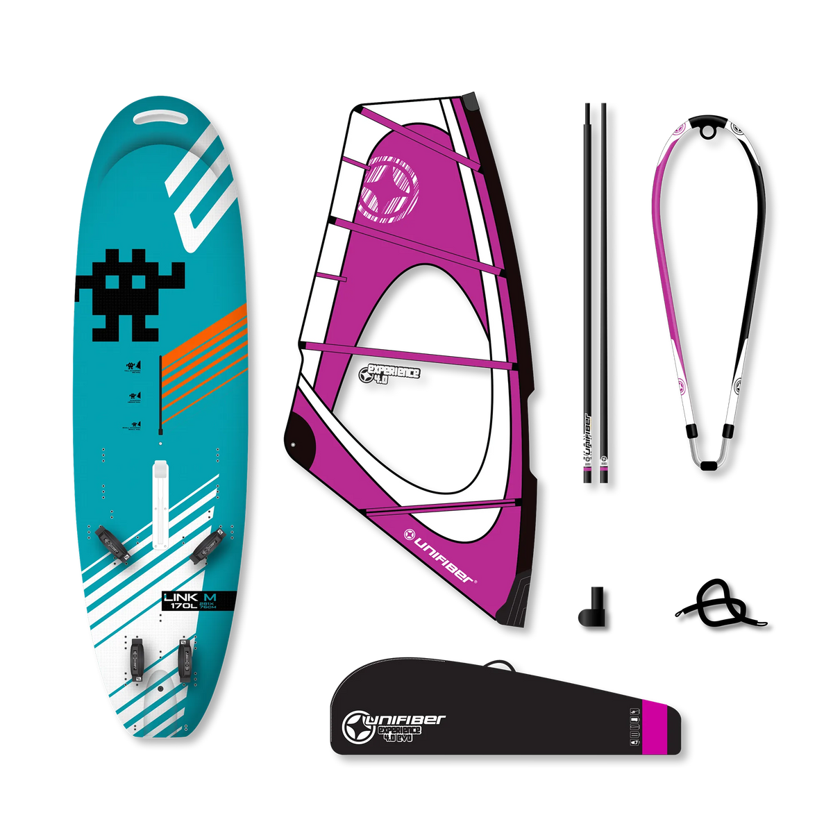 Link V4 USA Graphics AST M & Unifiber Experience EVO Dacron Rig 4.0