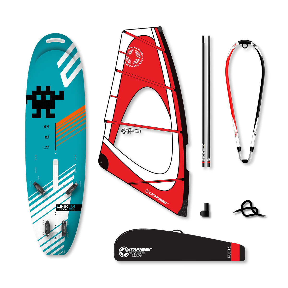 Link V4 USA Graphics AST M & Unifiber Experience EVO Dacron Rig 5.5