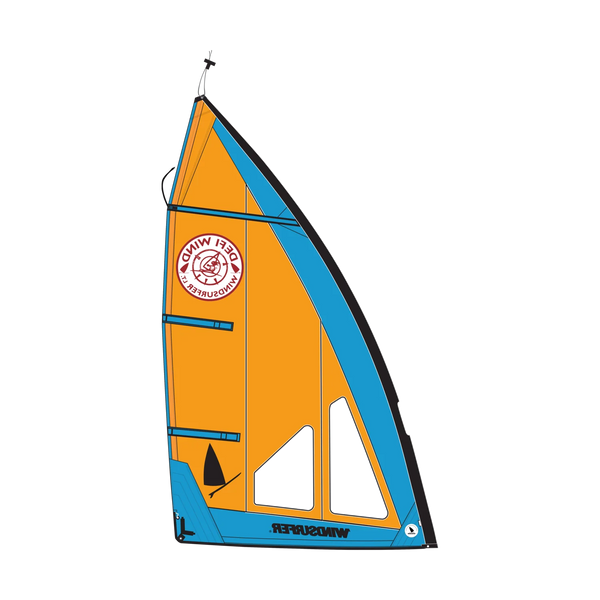 Windsurfer LT Sail — defi wind sail 5 0 orange navy