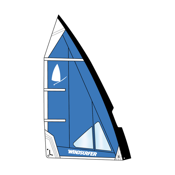 Windsurfer LT Sail — sail 5 7 blue