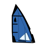 Windsurfer LT Sail — sail 5 7 blue black