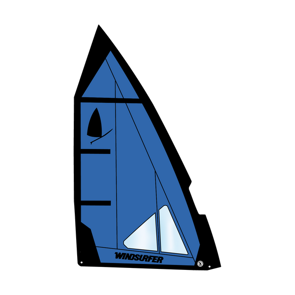 Windsurfer LT Sail — sail 5 7 blue black