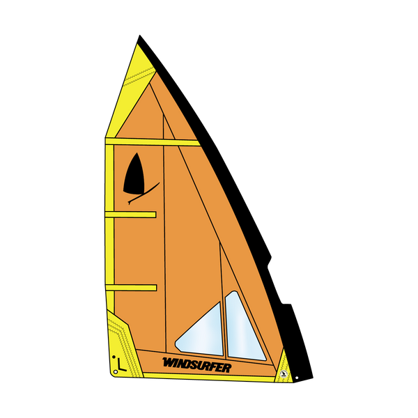 Windsurfer LT Sail — sail 5 7 orange