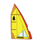 Windsurfer LT Sail — sail 5 7 yellow