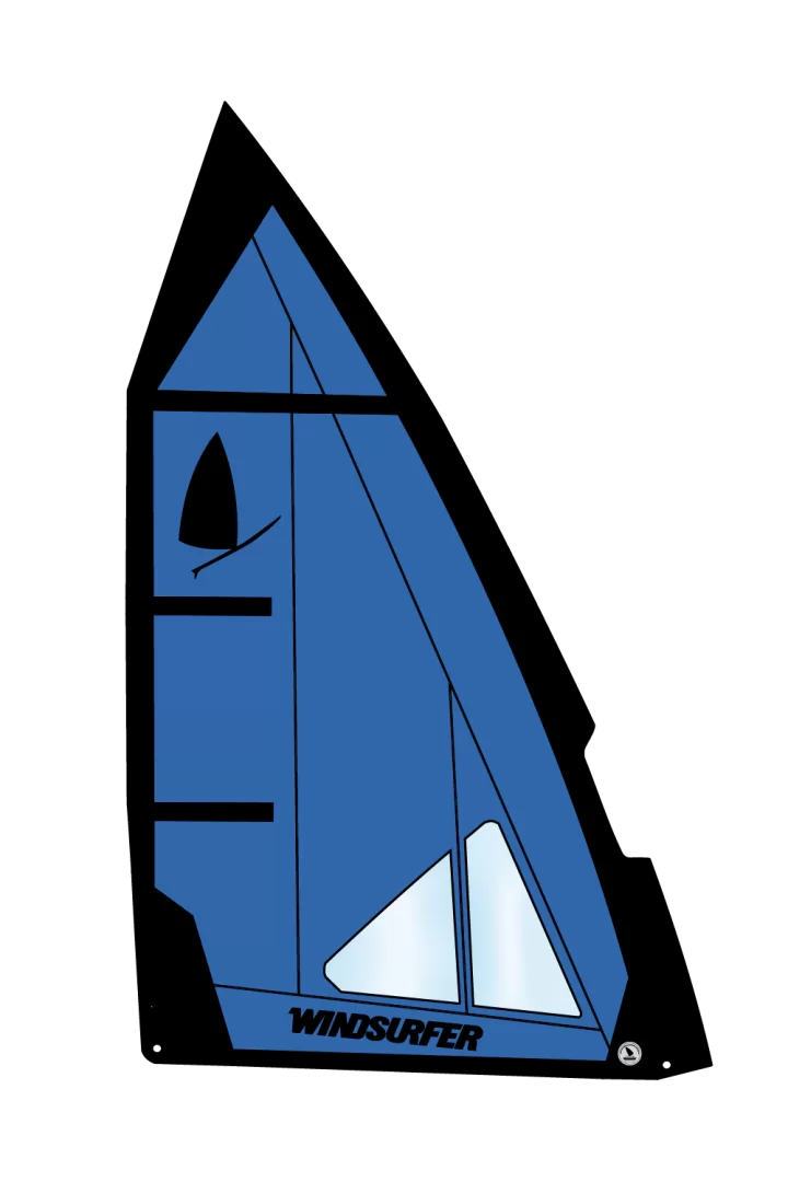 Windsurfer Sail 5,7 Blue Black